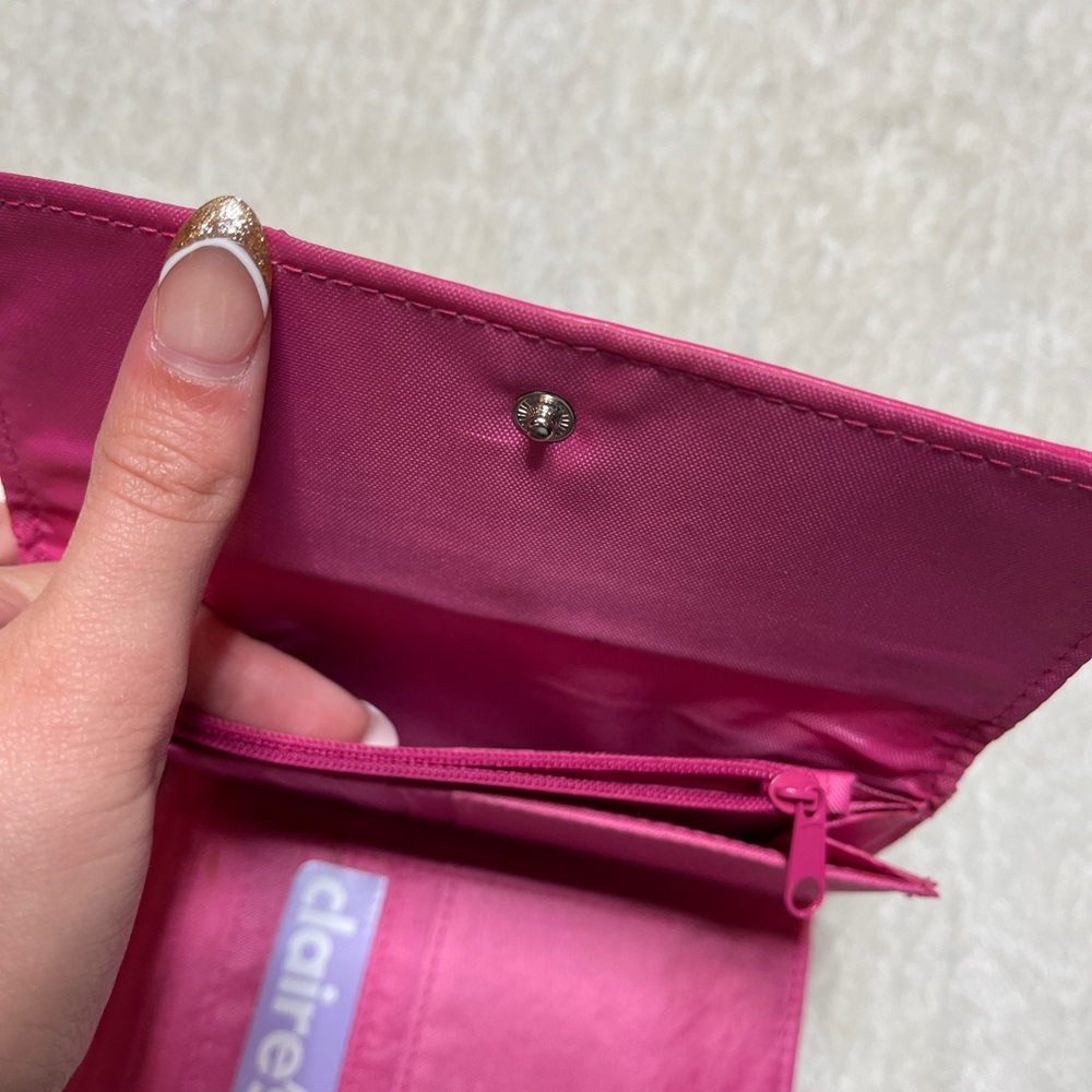 Claire’s Pink Bow Wallet - Picture 6 of 11